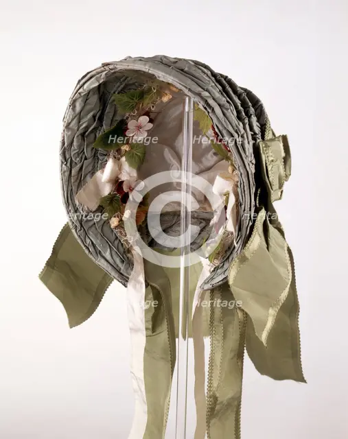 Bonnet worn by Queen Victoria, c1850-c1860.  Creator: Unknown.