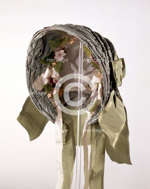 Bonnet worn by Queen Victoria, c1850-c1860.  Creator: Unknown.