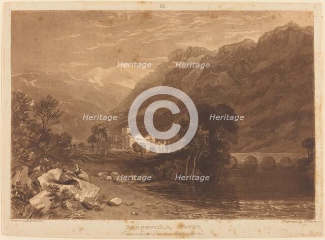 Bonneville, published 1816. Creator: JMW Turner.