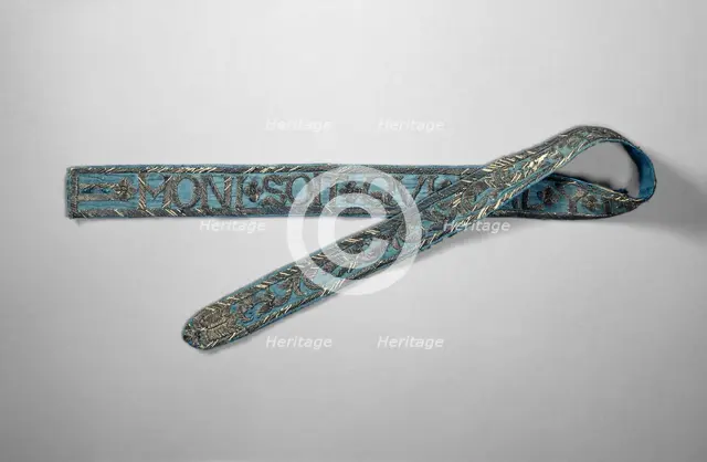 Bonnie Prince Charlie's Garter insignia., c18th century. Artist: Unknown.
