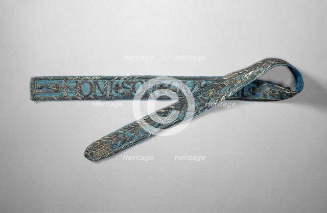 Bonnie Prince Charlie's Garter insignia., c18th century. Artist: Unknown.