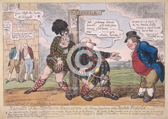 'Bonnie Willie', 1822. Artist: George Cruikshank