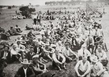 Bonus Army in Anacostia Park, Washington DC, USA, Great Depression, 1932. Creator: Unknown