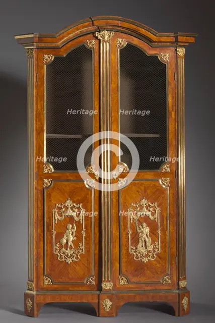 Bookcase , c. 1720. Creator: Charles Cressent (French, 1685-1768), attributed to.