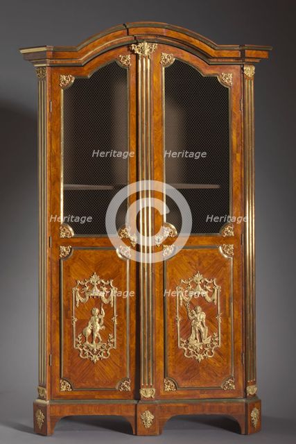 Bookcase , c. 1720. Creator: Charles Cressent (French, 1685-1768), attributed to.