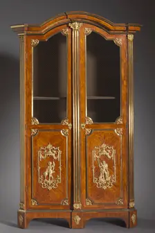 Bookcase , c. 1720. Creator: Charles Cressent (French, 1685-1768), attributed to