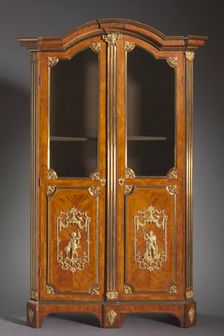Bookcase, c. 1720. Creator: Charles Cressent (French, 1685-1768), attributed to