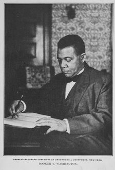 Booker T. Washington, 1907. Creator: Unknown