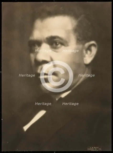 Booker T. Washington, ca. 1908. Creator: C. M. Battey.