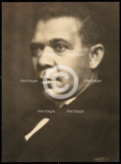 Booker T. Washington, ca. 1908. Creator: C. M. Battey.