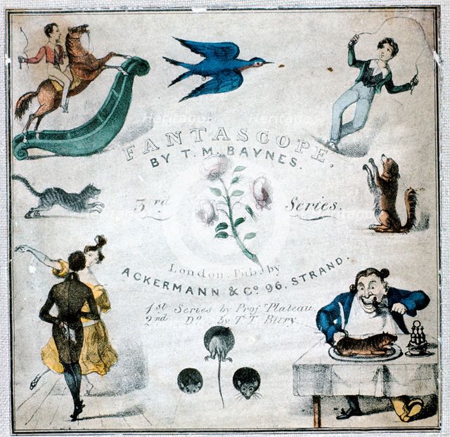 Booklet of instructions for a Fantascope, 1833.  Creator: Thomas Mann Baynes.