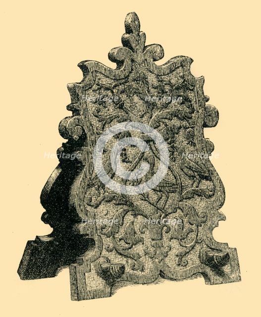 Bookrest, 1540-1580, (1881). Creator: William Catley.