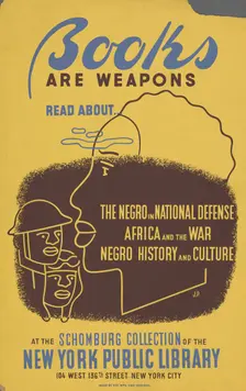 Books Are Weapons, 1935 - 1945 (Inferred). Creator: Unknown