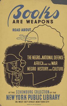 Books Are Weapons, 1935 - 1945 (Inferred). Creator: Unknown