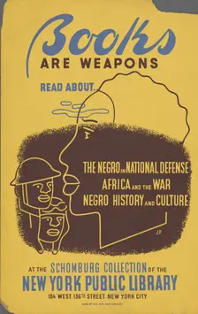 Books Are Weapons, c1935 - 1945. Creator: Unknown