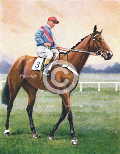 Bookseller, Jockey: G. Richards', 1939. Artist: Unknown.