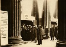 Book trade in Leningrad near the Kazan Cathedral, 1920-1929. Creator: Unknown