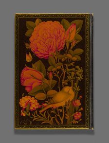Book with lacquer covers, 18th or 19th century. Creator: Unknown