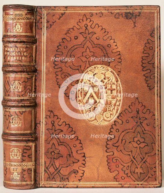 Book binding made for Jacques-Auguste de Thou, c1606. Creator: Unknown.