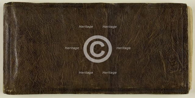 Book containing prose and five miniatures, Qajar dynasty (1796-1925), 19th century. Creator: Unknown.