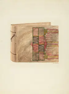 Book Cover, 1938. Creator: Randolph F Miller