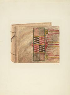 Book Cover, 1938. Creator: Randolph F Miller