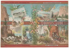 Book cover to an Illustrated Tourist Guide of Noted Summer & Winter Resorts of Cali..., ca. 1870-80. Creator: Emmanuel Wyttenbach