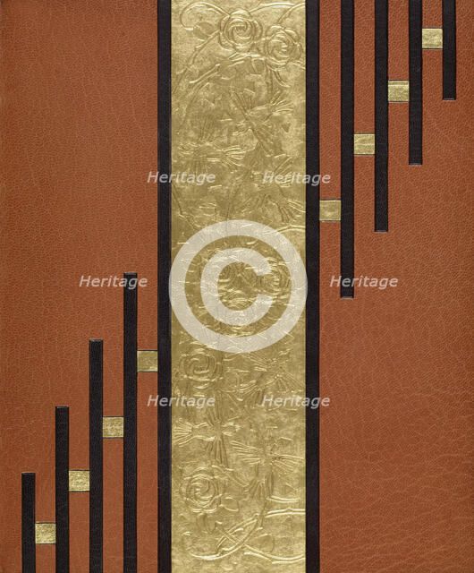 Book cover for "Deux Contes", 1926.  Creator: Paul Gruel.