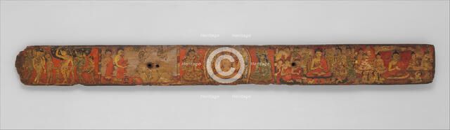 Book Cover from a Manuscript of the Ashtasahasrika Prajnaparamita Sutra, 10th-11th century. Creator: Unknown.