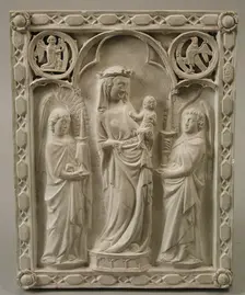 Book-Cover, French, 15th century. Creator: Unknown