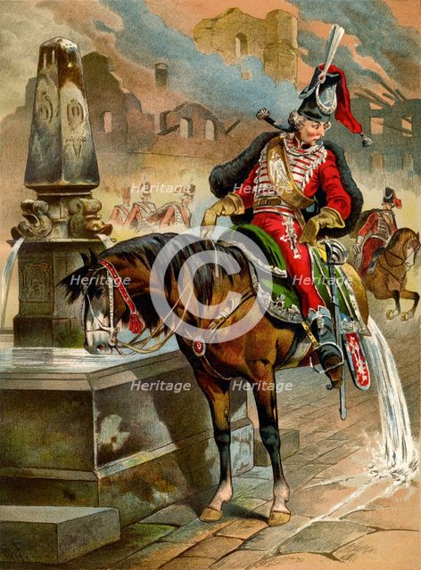 Book illustration, 1896.  Artist: Franz Gottfried