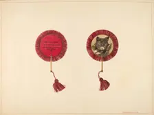 Book Mark & Birthday Wish, 1938. Creator: J. Howard Iams