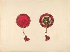 Book Mark & Birthday Wish, 1938. Creator: J. Howard Iams