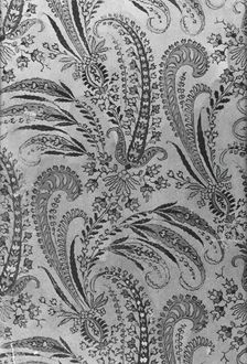 Book of 81 Painted Designs for Woven Textiles (Volume I), France, 1815/40s. Creator: Unknown