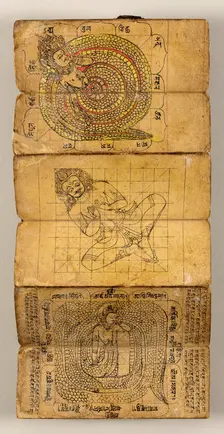 Book of Tantric Rituals and Astrology, 17th century. Creator: Unknown