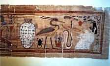 Book of the Dead, detail of a papyrus