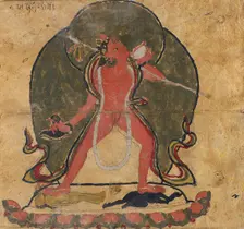 Book of Buddhist Iconography, 18th century. Creator: Unknown