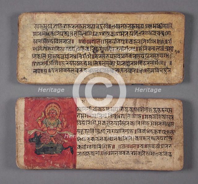 Book of Devotional Poems and Images, 1711. Creator: Unknown.