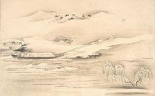 Book of Ehon Ginsekai (The World in Silver), late 18th-early 19th century. Creator: Kitagawa Utamaro