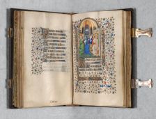 Book of Hours (Use of Paris): Fol. 108r, The Pentecost, c. 1420. Creator: The Bedford Master (French, Paris, active c. 1405-30), possibly studio or workshop of