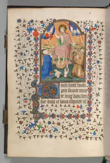Book of Hours (Use of Paris): Fol. 204v, Last Judgment, c. 1420. Creator: The Bedford Master (French, Paris, active c. 1405-30), possibly studio or workshop of