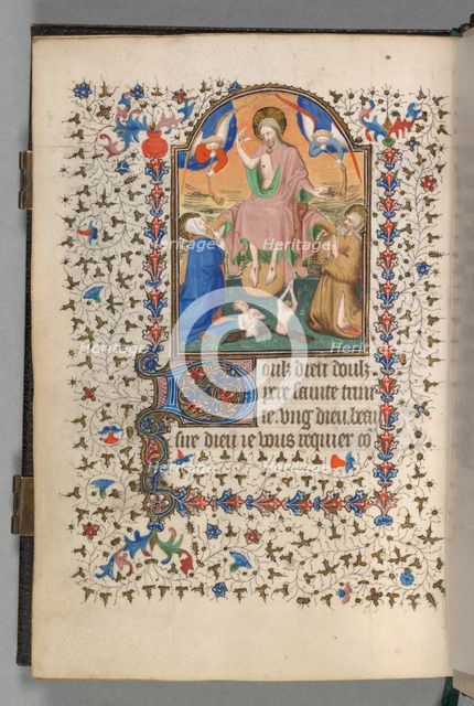 Book of Hours (Use of Paris): Fol. 204v, Last Judgment, c. 1420. Creator: The Bedford Master (French, Paris, active c. 1405-30), possibly studio or workshop of.
