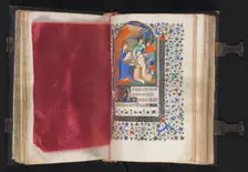Book of Hours (Use of Paris): Fol. 66v, Decorated Border, c. 1420. Creator: The Bedford Master (French, Paris, active c. 1405-30), possibly studio or workshop of