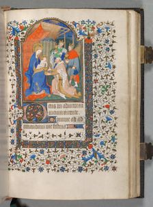 Book of Hours (Use of Paris): Fol. 67r, Adoration of the Magi, c. 1420. Creator: The Bedford Master (French, Paris, active c. 1405-30), possibly studio or workshop of