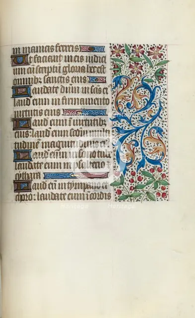 Book of Hours (Use of Rouen): fol. 143r, c. 1470. Creator: Master of the Geneva Latini (French, active Rouen, 1460-80).
