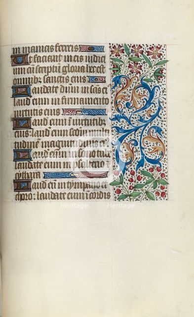 Book of Hours (Use of Rouen): fol. 143r, c. 1470. Creator: Master of the Geneva Latini (French, active Rouen, 1460-80).