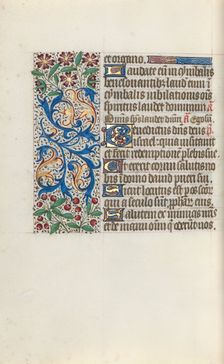 Book of Hours (Use of Rouen): fol. 143v, c. 1470. Creator: Master of the Geneva Latini (French, active Rouen, 1460-80)
