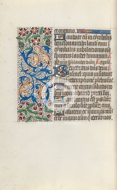 Book of Hours (Use of Rouen): fol. 143v, c. 1470. Creator: Master of the Geneva Latini (French, active Rouen, 1460-80).
