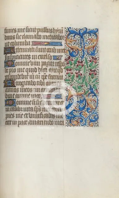 Book of Hours (Use of Rouen): fol. 140r, c. 1470. Creator: Master of the Geneva Latini (French, active Rouen, 1460-80).