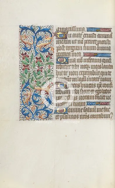 Book of Hours (Use of Rouen): fol. 140v, c. 1470. Creator: Master of the Geneva Latini (French, active Rouen, 1460-80).